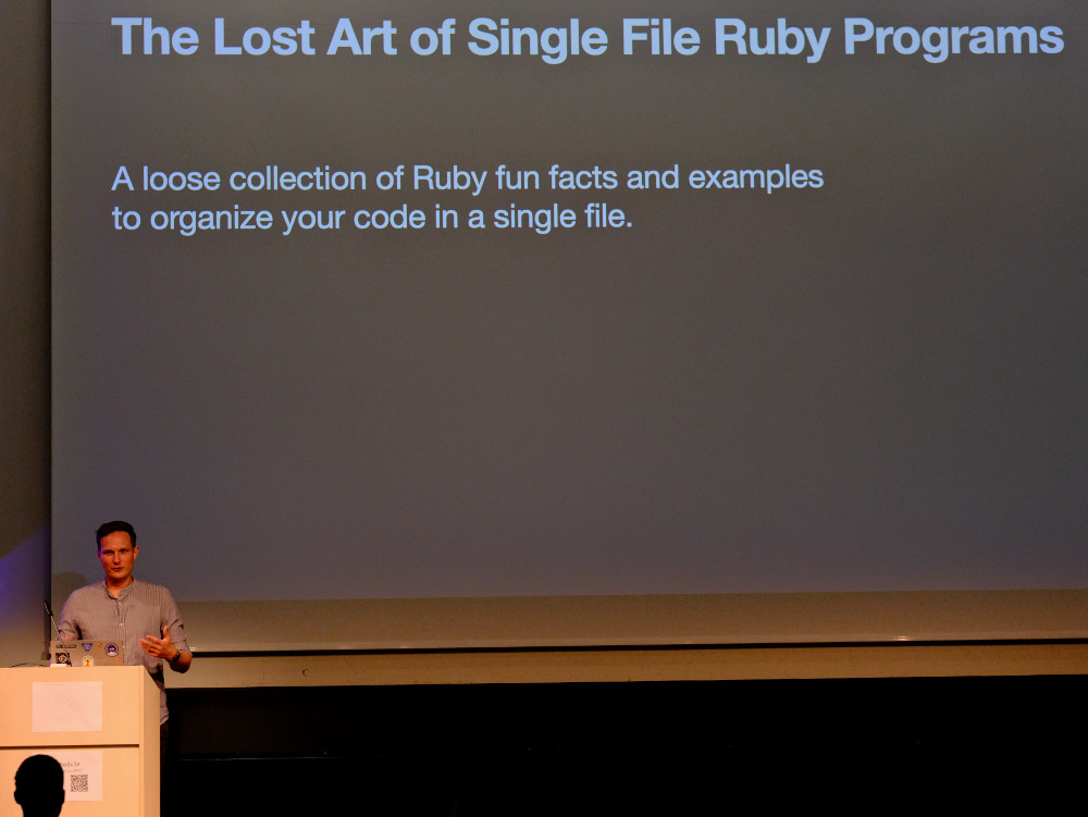 Christian Bäuerlein at Ruby Unconf 2023